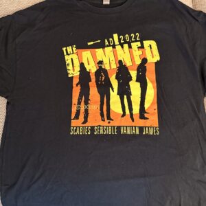 The Damned AD2022 tour T-shirt, XXL black