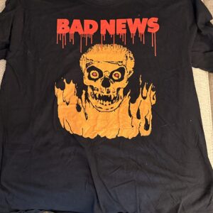 Bad News 'I Saw Bad New F-UP' tour shirt, XXL black